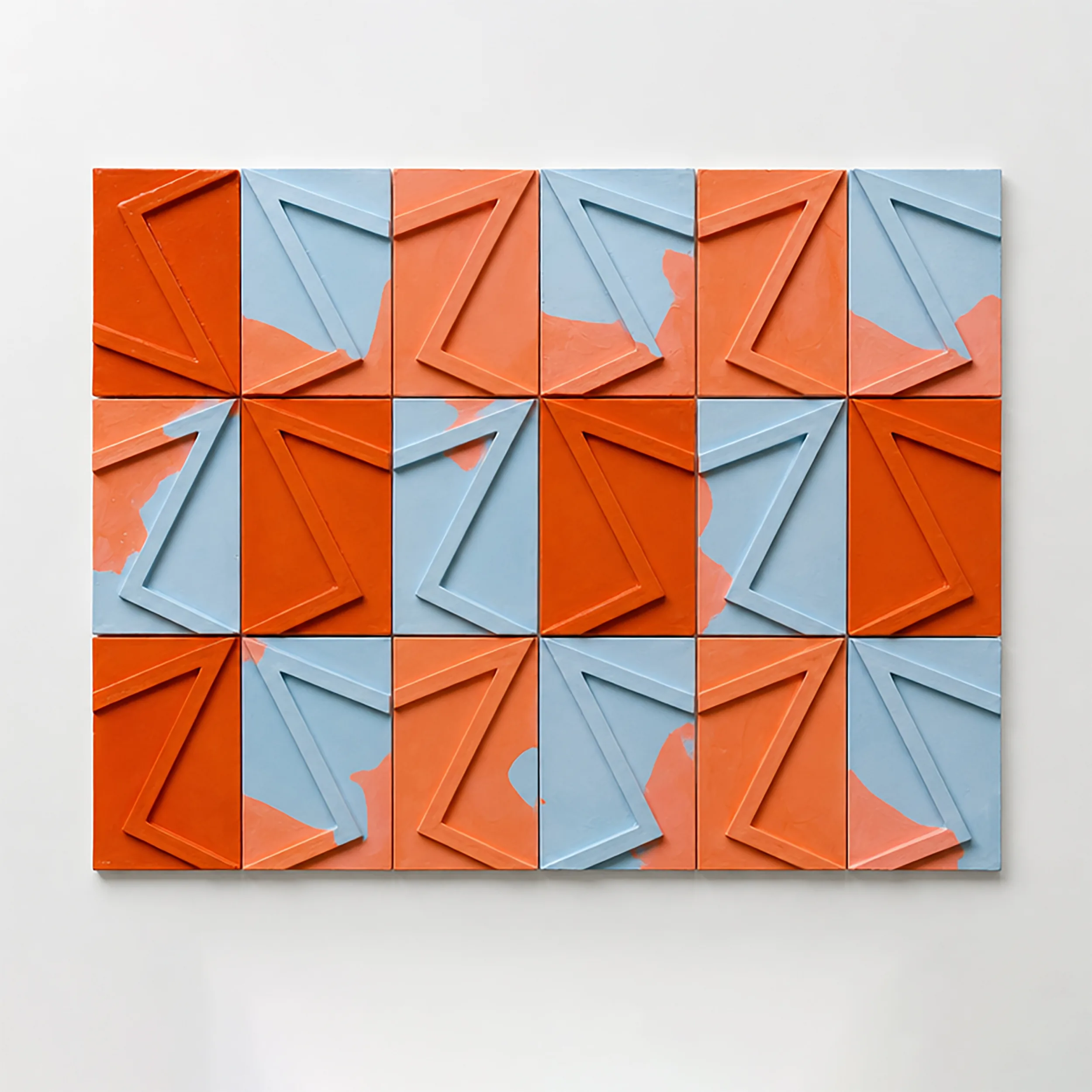 Nouvelle collection Porcelained, composition murale en porcelaine de Limoges